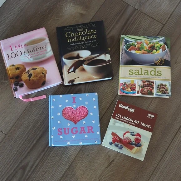 5 UK Cook Books - Picture 1 of 6